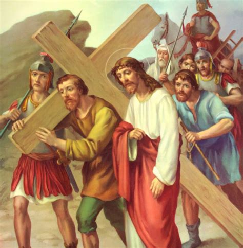 fifth station of the cross image